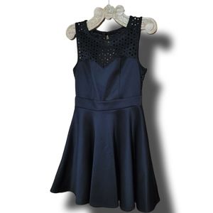 Windsor Little Black Dress Cut Out Detail EUC 5